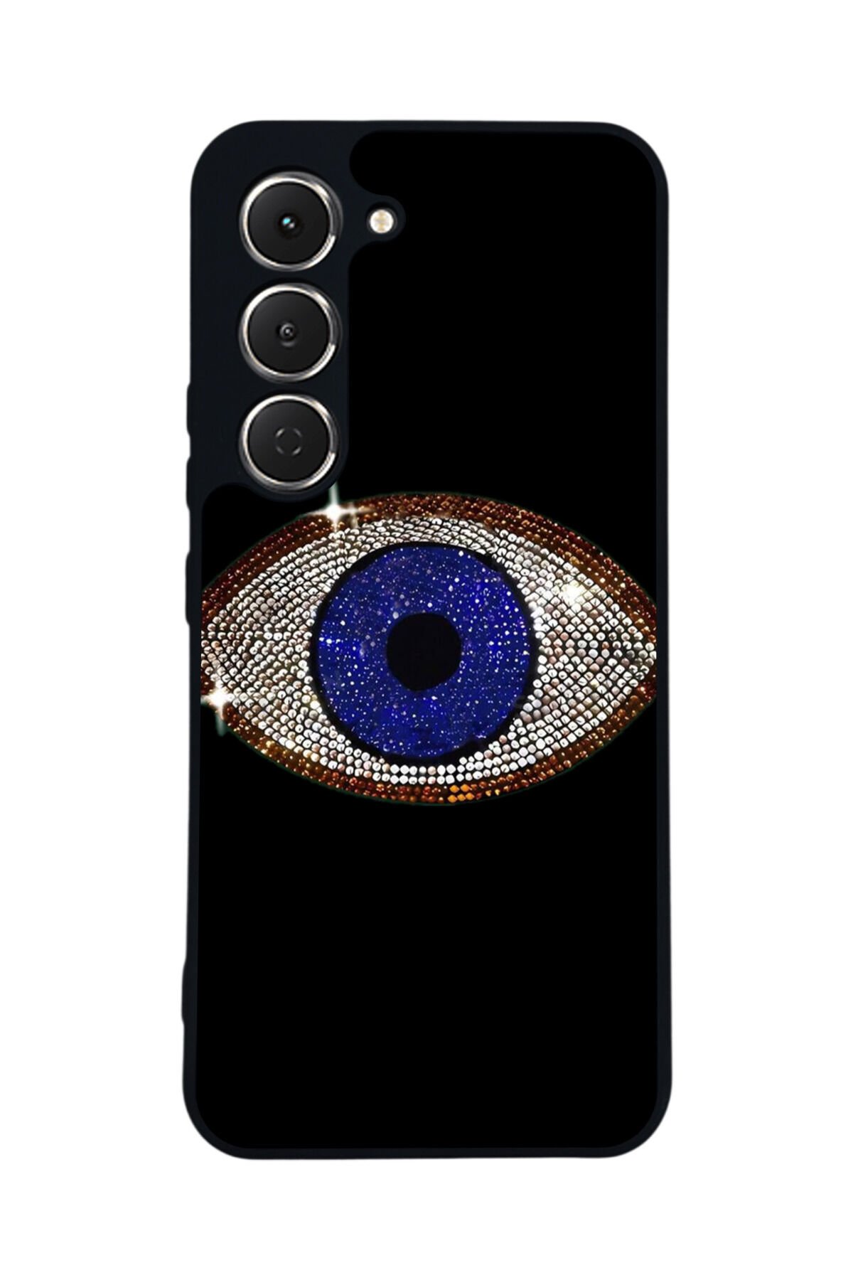 Tecno Spark 40 Pro Uyumlu Nazar Tasarımlı Glossy Premium Kılıf