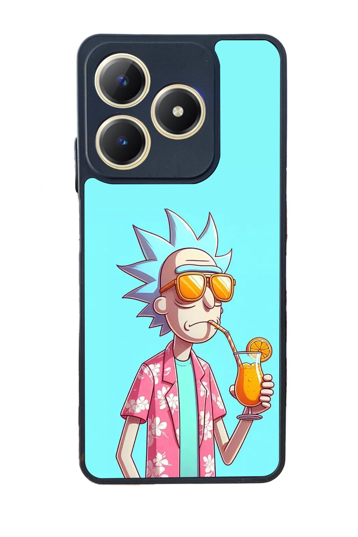 Realme C63 Mat Uyumlu Siyah Kılıf – Yumuşak Silikon, Koruyucu, Şok Emici Kapak