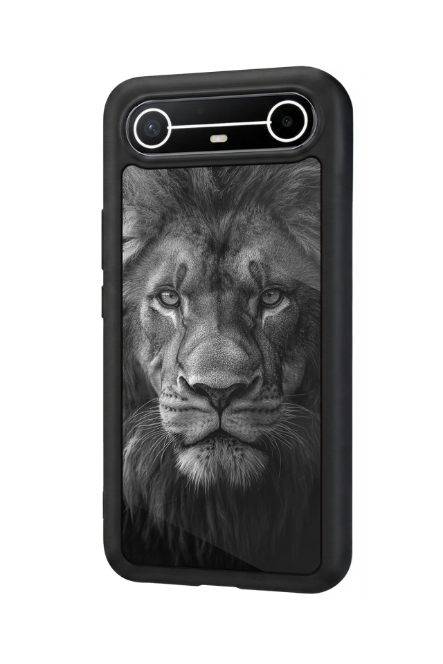 Tecno Spark Slim 5G Uyumlu Aslan Tasarımlı Glossy Premium Kılıf