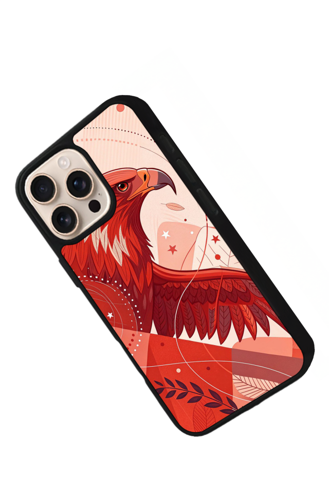 iPhone 16 Pro Max Uyumlu Besiktas Tasarımlı Glossy Premium Kılıf