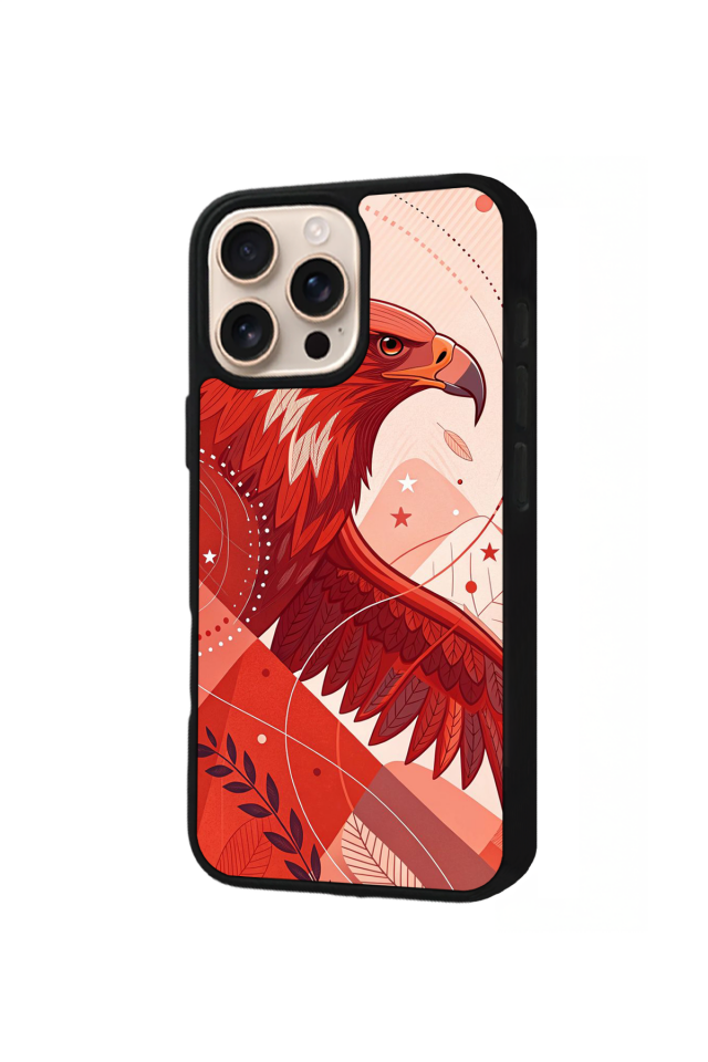 iPhone 16 Pro Max Uyumlu Besiktas Tasarımlı Glossy Premium Kılıf