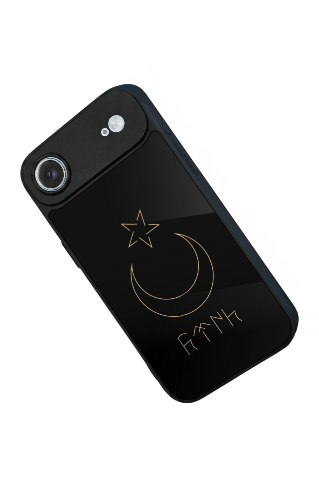 iPhone 17 Air Uyumlu Bozkurt Tasarımlı Glossy Premium Kılıf
