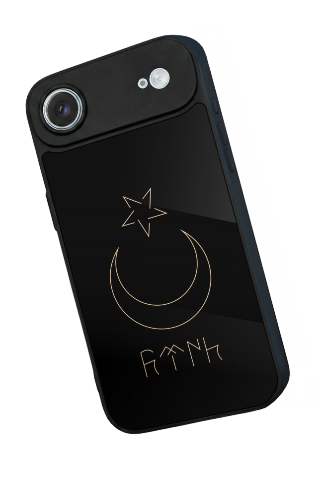 iPhone 17 Air Uyumlu Bozkurt Tasarımlı Glossy Premium Kılıf