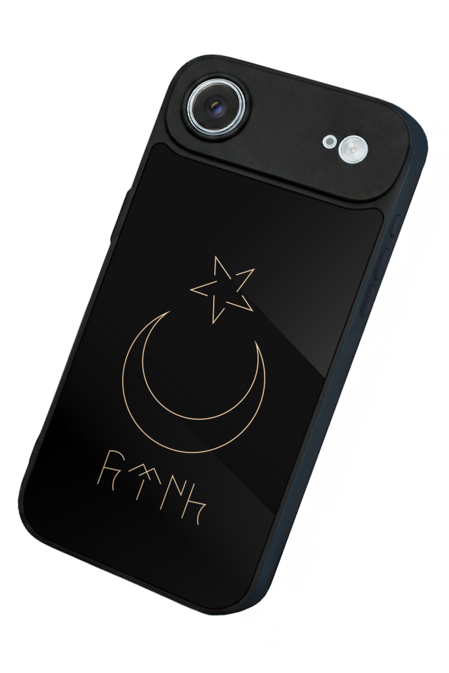 iPhone 17 Air Uyumlu Bozkurt Tasarımlı Glossy Premium Kılıf