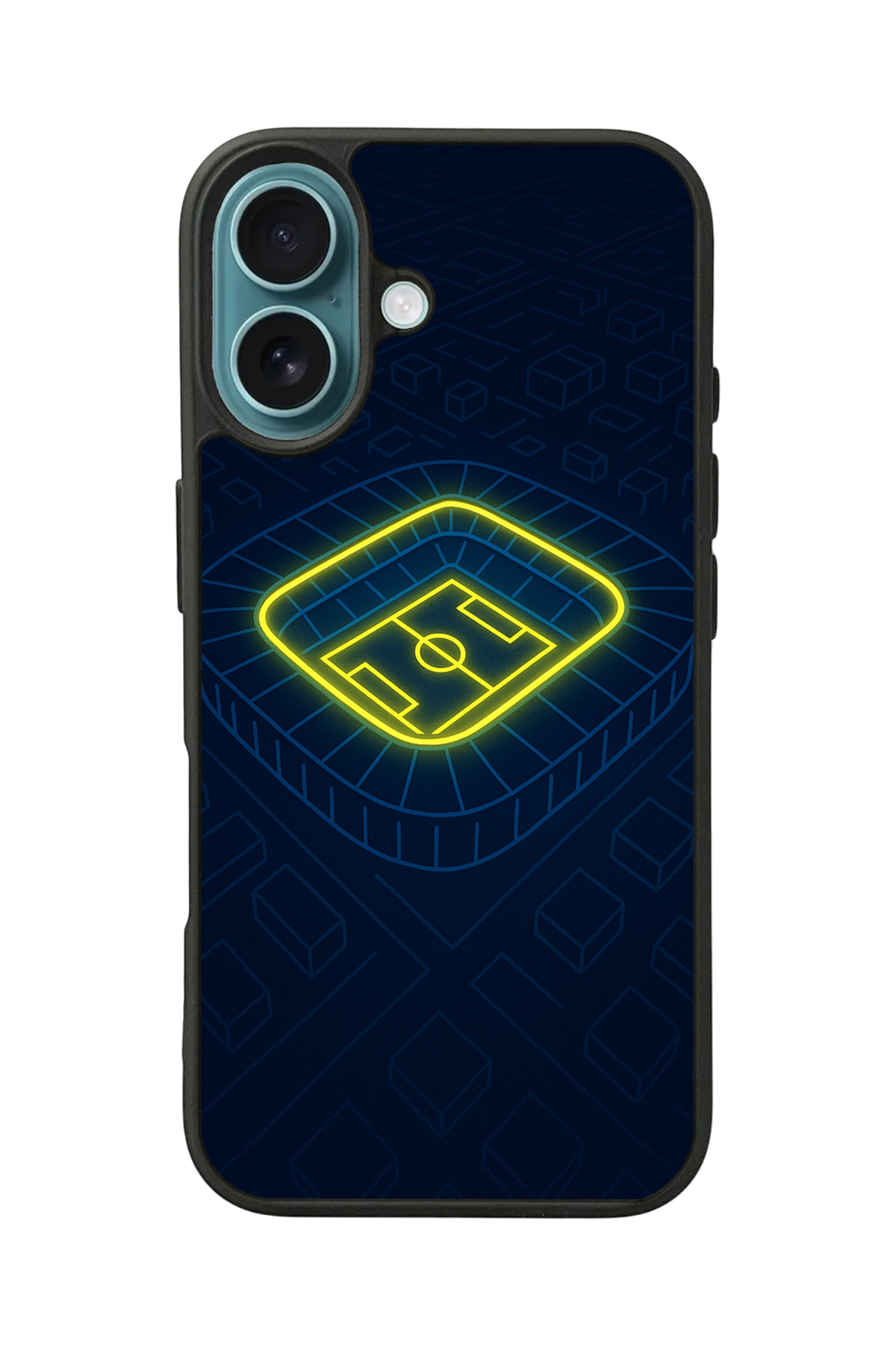 iPhone 16 Uyumlu Fenerbahce Tasarımlı Glossy Premium Kılıf