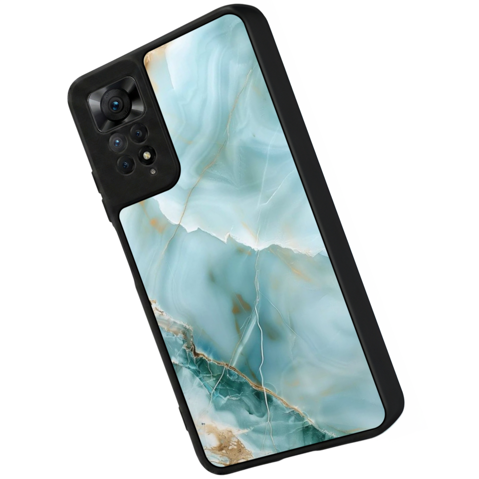 Xiaomi Redmi Note 11 Pro Uyumlu Mermer Marble Tasarımlı Glossy Premium Kılıf
