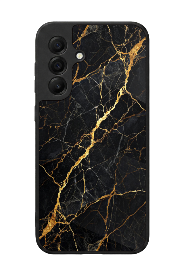 Samsung Galaxy A17 Uyumlu Mermer Marble Tasarımlı Glossy Premium Kılıf
