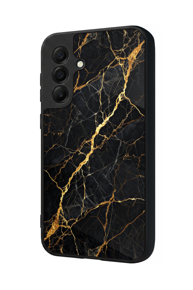 Samsung Galaxy A17 Uyumlu Mermer Marble Tasarımlı Glossy Premium Kılıf