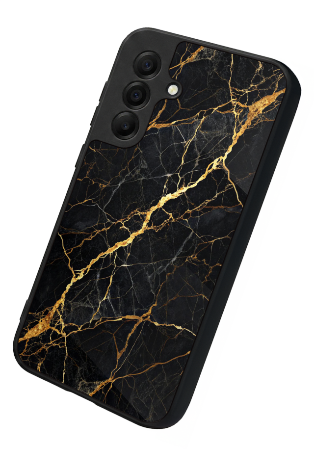 Samsung Galaxy A17 Uyumlu Mermer Marble Tasarımlı Glossy Premium Kılıf