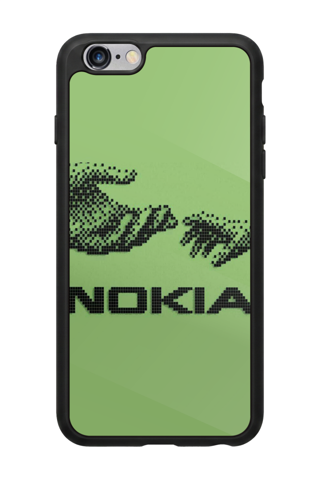 iPhone 6 Plus Uyumlu Nokia Tasarımlı Glossy Premium Kılıf