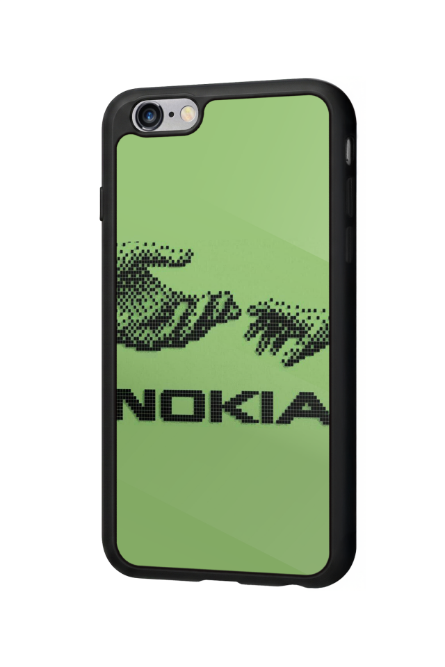 iPhone 6 Plus Uyumlu Nokia Tasarımlı Glossy Premium Kılıf
