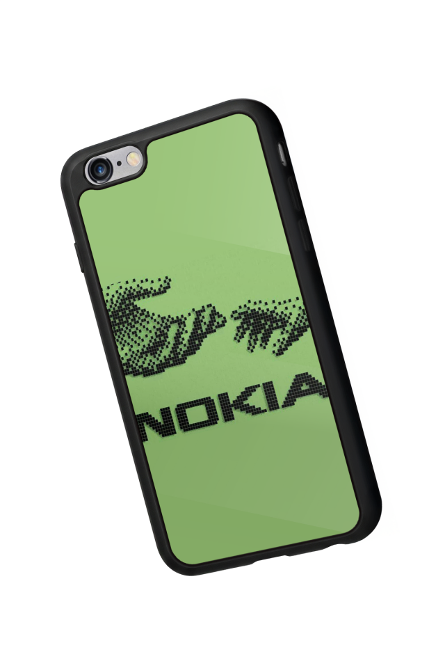 iPhone 6 Plus Uyumlu Nokia Tasarımlı Glossy Premium Kılıf