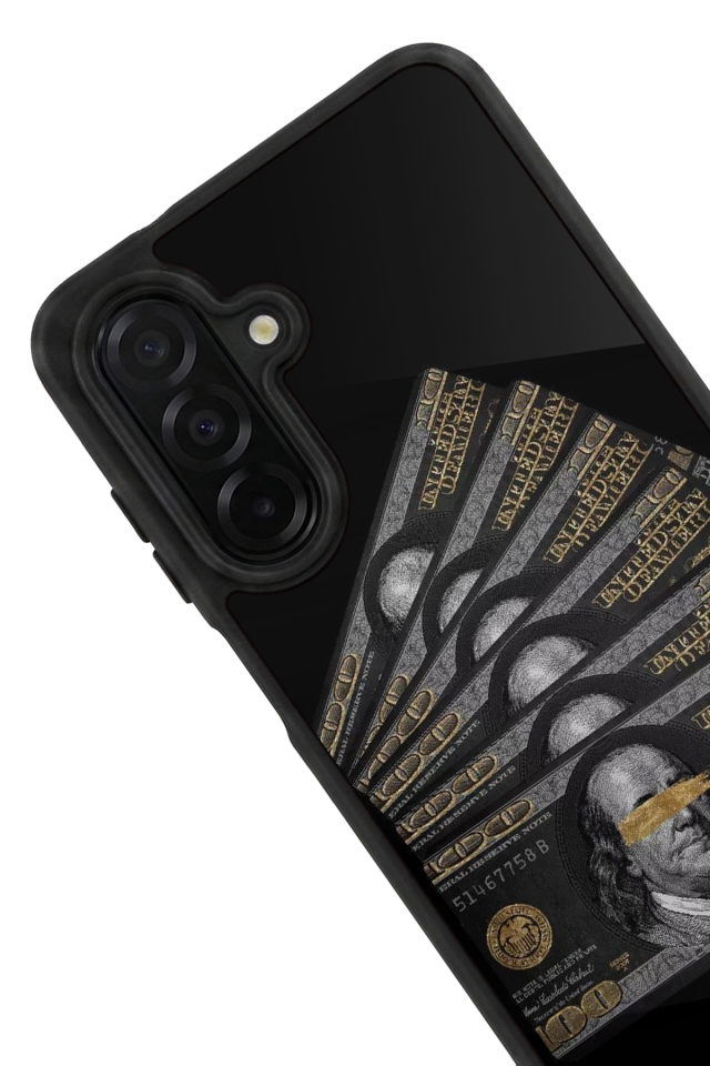Samsung Galaxy A26 Uyumlu Para Tasarımlı Glossy Premium Kılıf