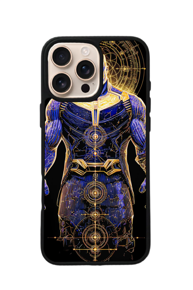 iPhone 15 Pro Uyumlu Thanos Tasarımlı Glossy Premium Kılıf