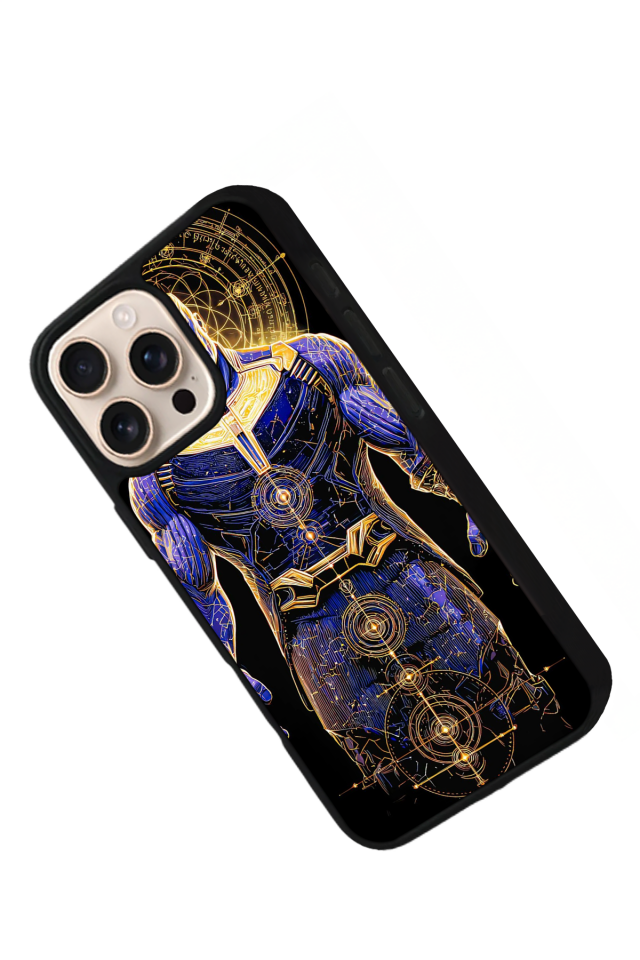 iPhone 15 Pro Uyumlu Thanos Tasarımlı Glossy Premium Kılıf