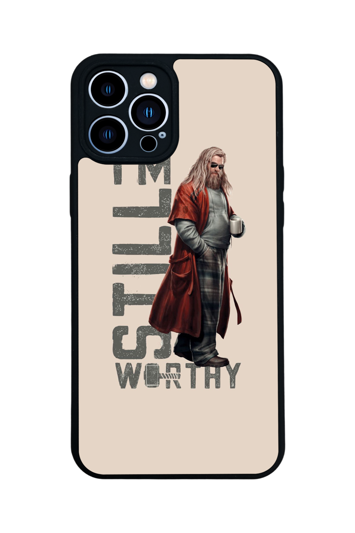 iPhone 13 Pro Max Uyumlu Thor Tasarımlı Glossy Premium Kılıf