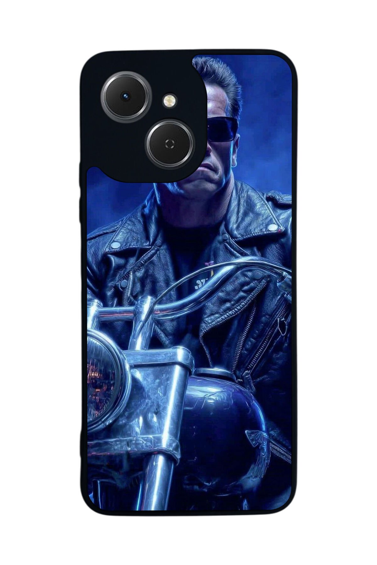 Tecno Spark 40C Uyumlu Terminator Tasarımlı Glossy Premium Kılıf