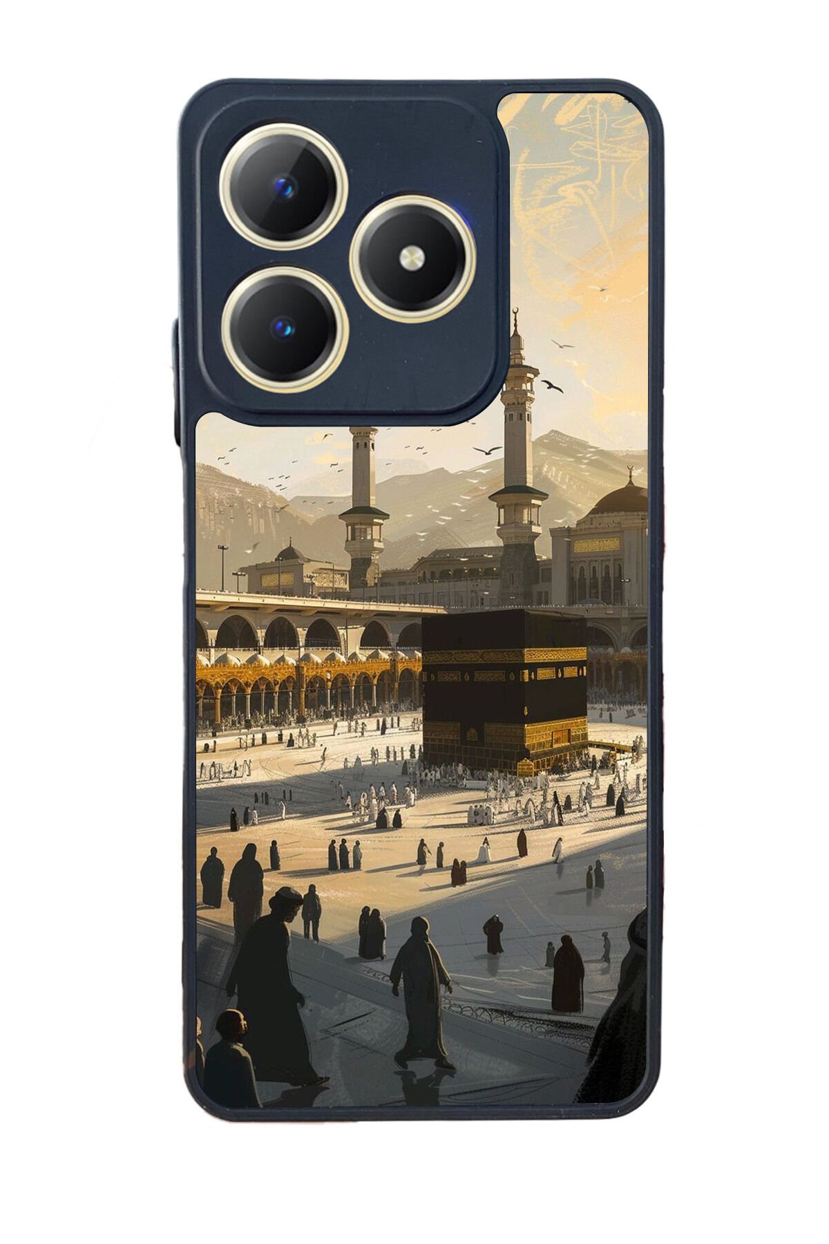 Realme C63 Mat Uyumlu Siyah Kılıf – Yumuşak Silikon, Koruyucu, Şok Emici Kapak