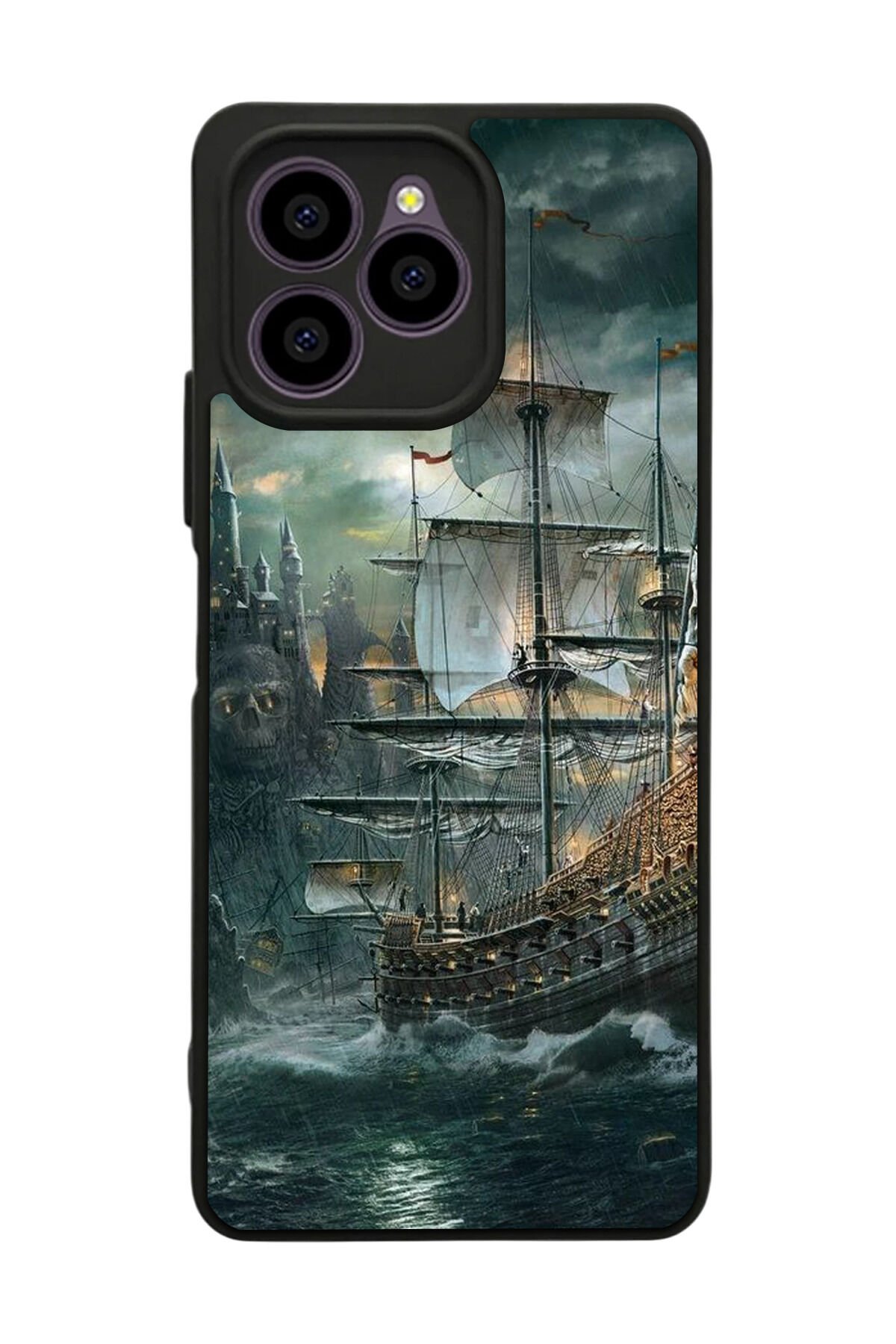 Omix X6 Uyumlu Korsan Tasarımlı Glossy Premium Kılıf