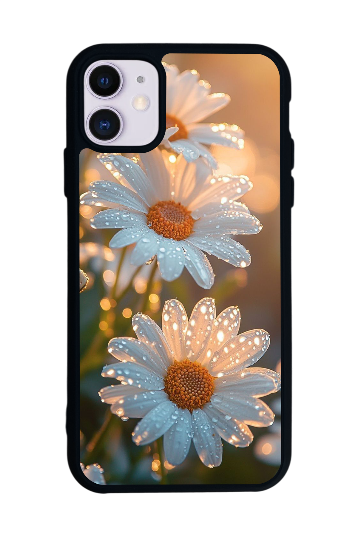 iPhone 11 Uyumlu Cicek Tasarımlı Glossy Premium Kılıf