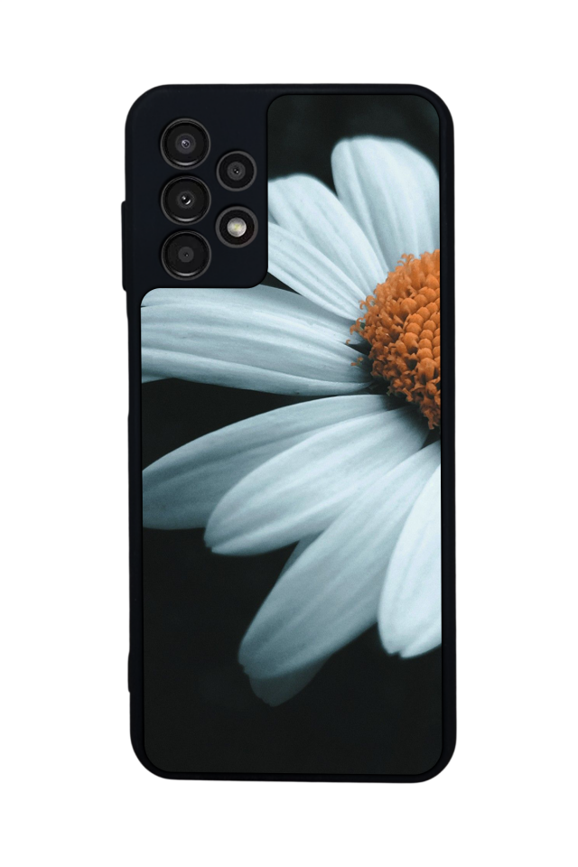Samsung Galaxy A13 Uyumlu Cicek Tasarımlı Glossy Premium Kılıf