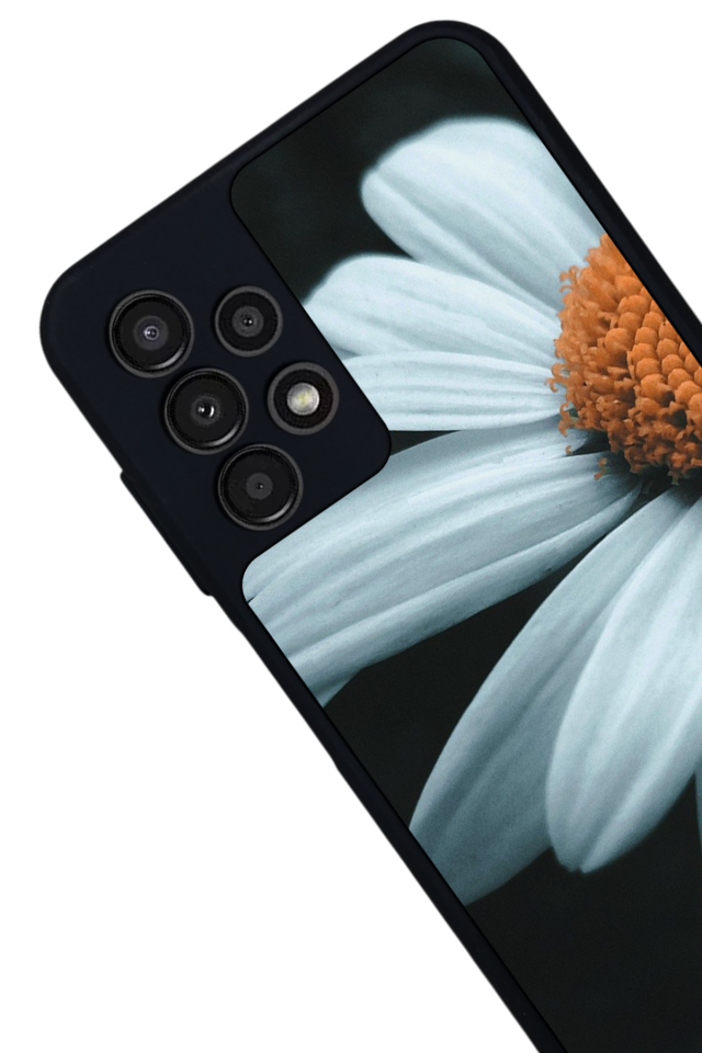 Samsung Galaxy A13 Uyumlu Cicek Tasarımlı Glossy Premium Kılıf