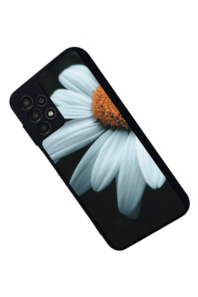 Samsung Galaxy A13 Uyumlu Cicek Tasarımlı Glossy Premium Kılıf