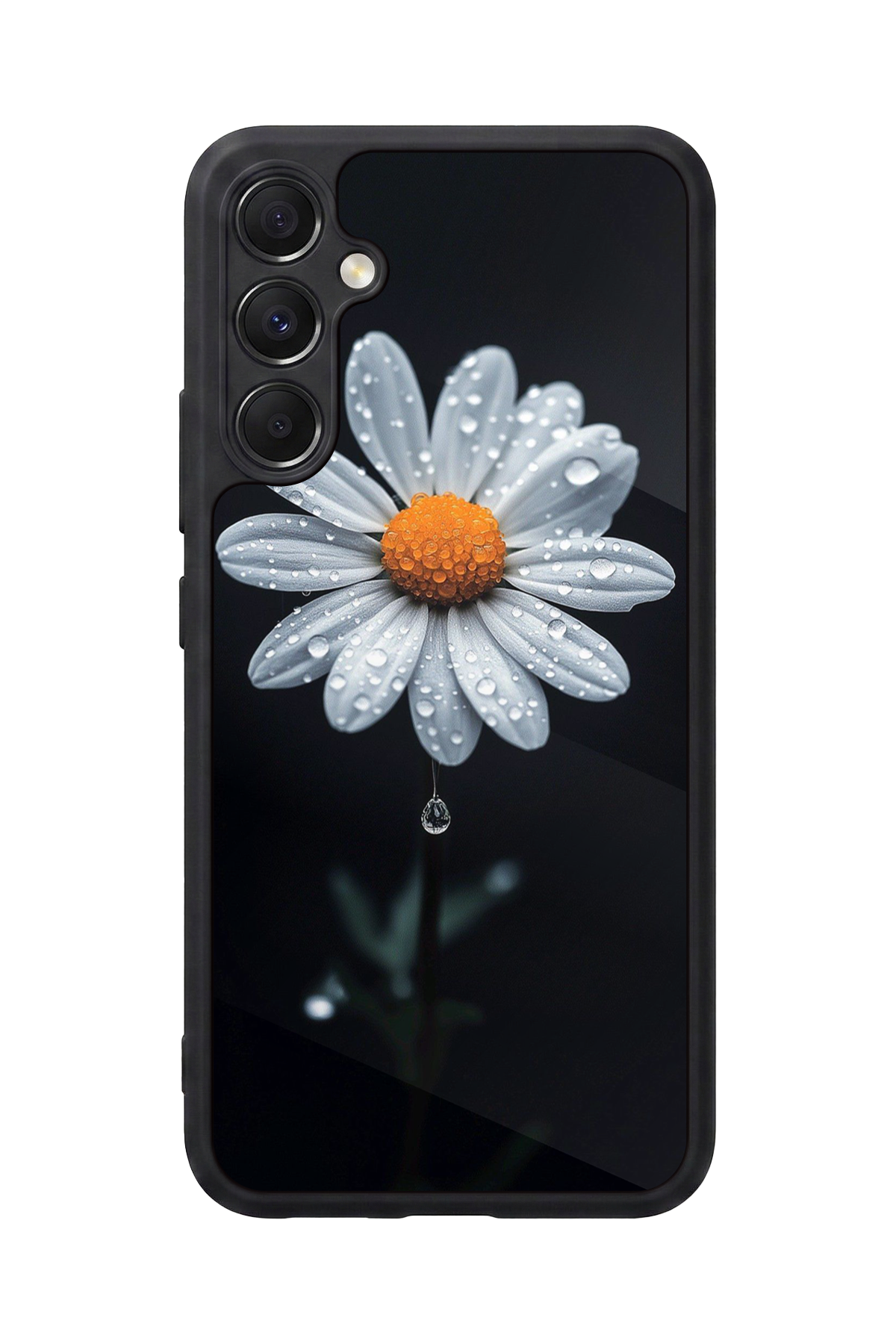 Samsung Galaxy M34 Uyumlu Cicek Tasarımlı Glossy Premium Kılıf