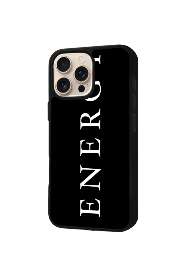 iPhone 16 Pro Uyumlu Energy Tasarımlı Glossy Premium Kılıf
