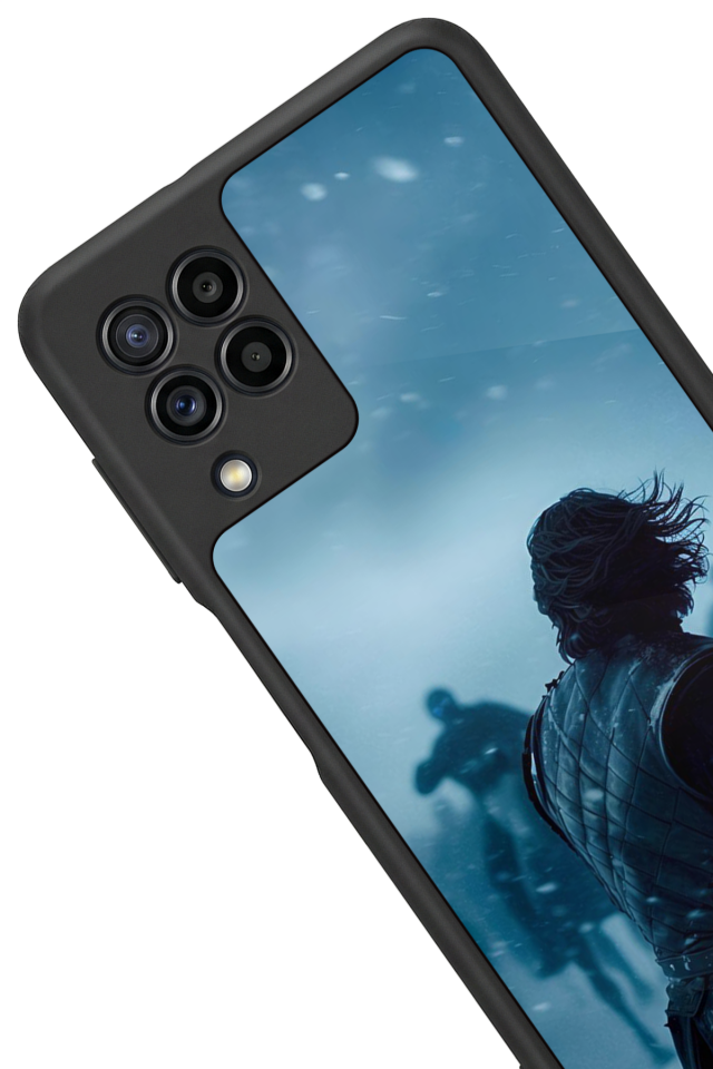 Samsung Galaxy M32 Uyumlu GameOfThrones Tasarımlı Glossy Premium Kılıf