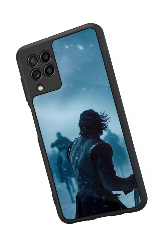 Samsung Galaxy M32 Uyumlu GameOfThrones Tasarımlı Glossy Premium Kılıf