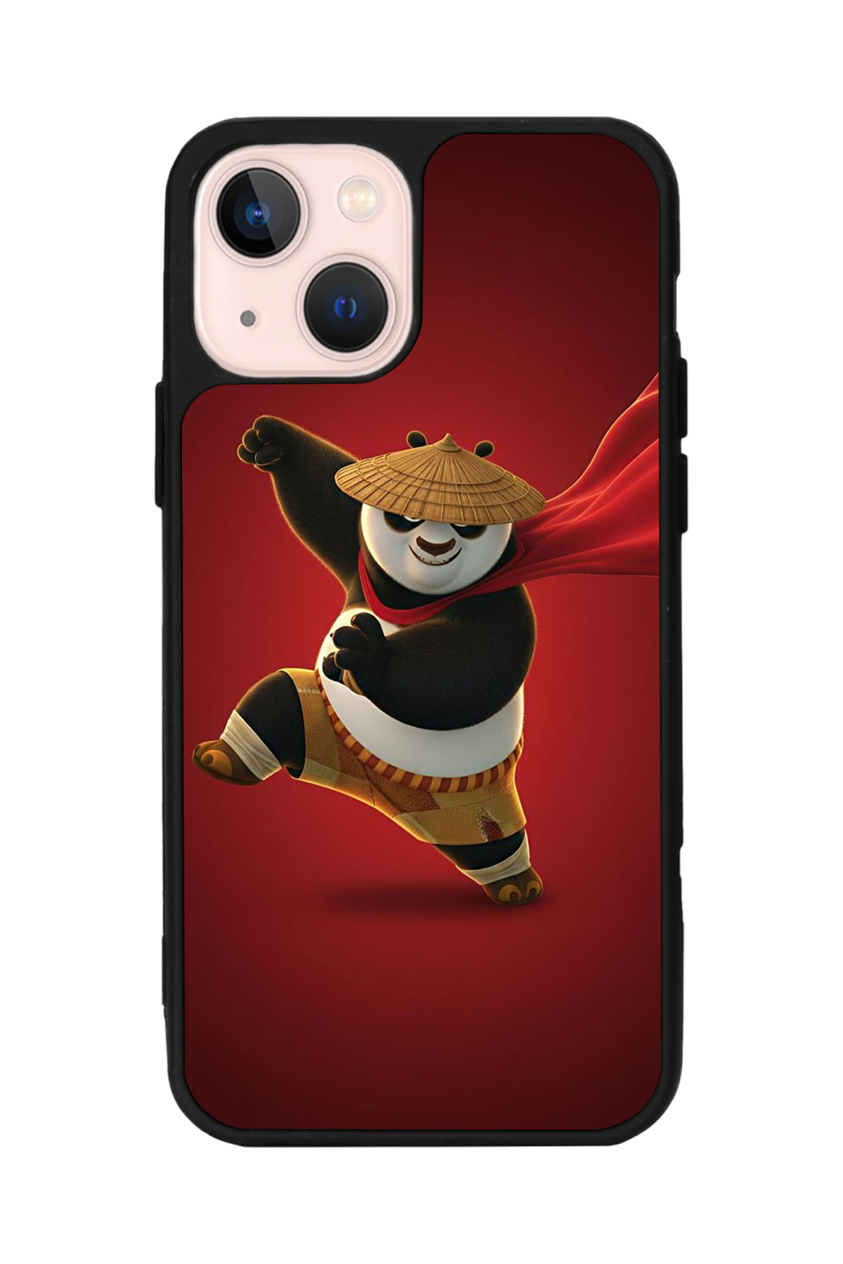 iPhone 15 Uyumlu Kung Fu Panda Tasarımlı Glossy Premium Kılıf