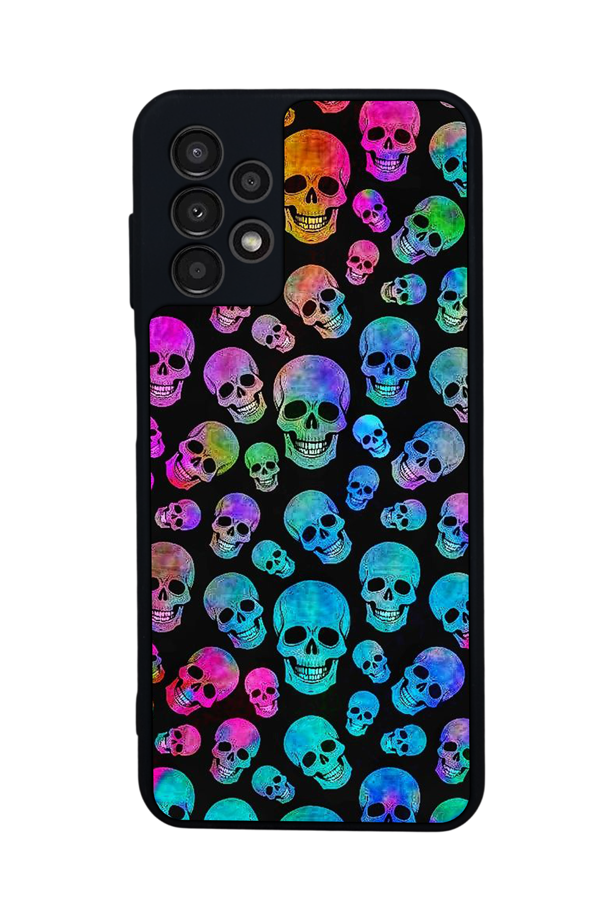 Samsung Galaxy A23 Uyumlu KuruKafa Tasarımlı Glossy Premium Kılıf