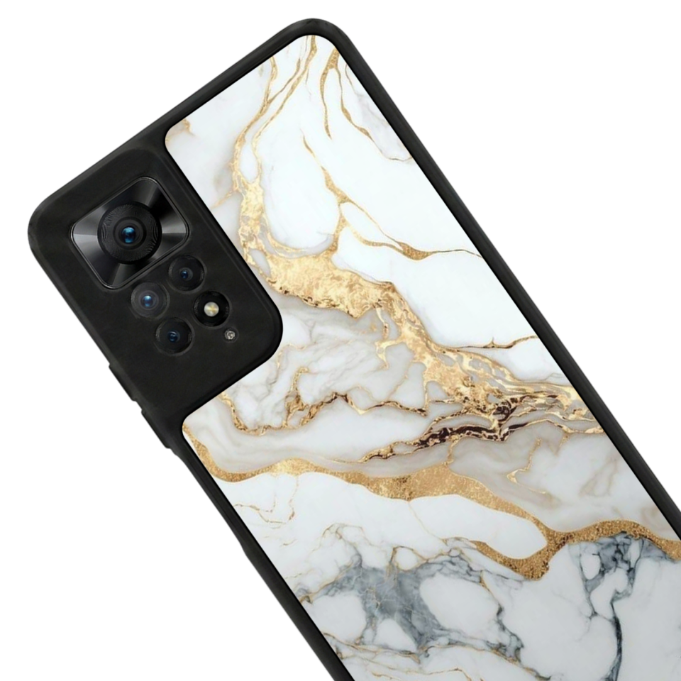 Xiaomi Redmi Note 11 Pro Uyumlu Mermer Marble Tasarımlı Glossy Premium Kılıf