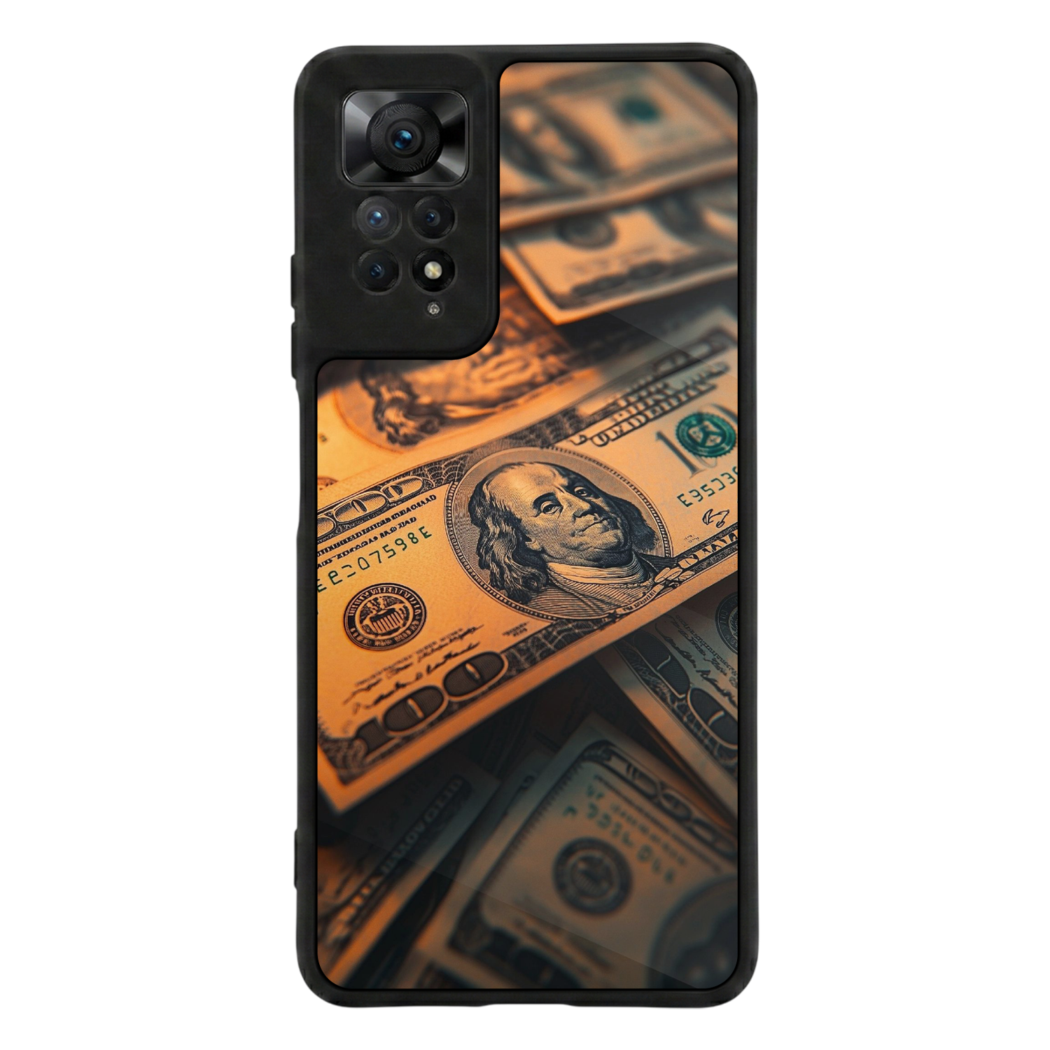 Xiaomi Redmi Note 12 Pro Uyumlu Para Tasarımlı Glossy Premium Kılıf