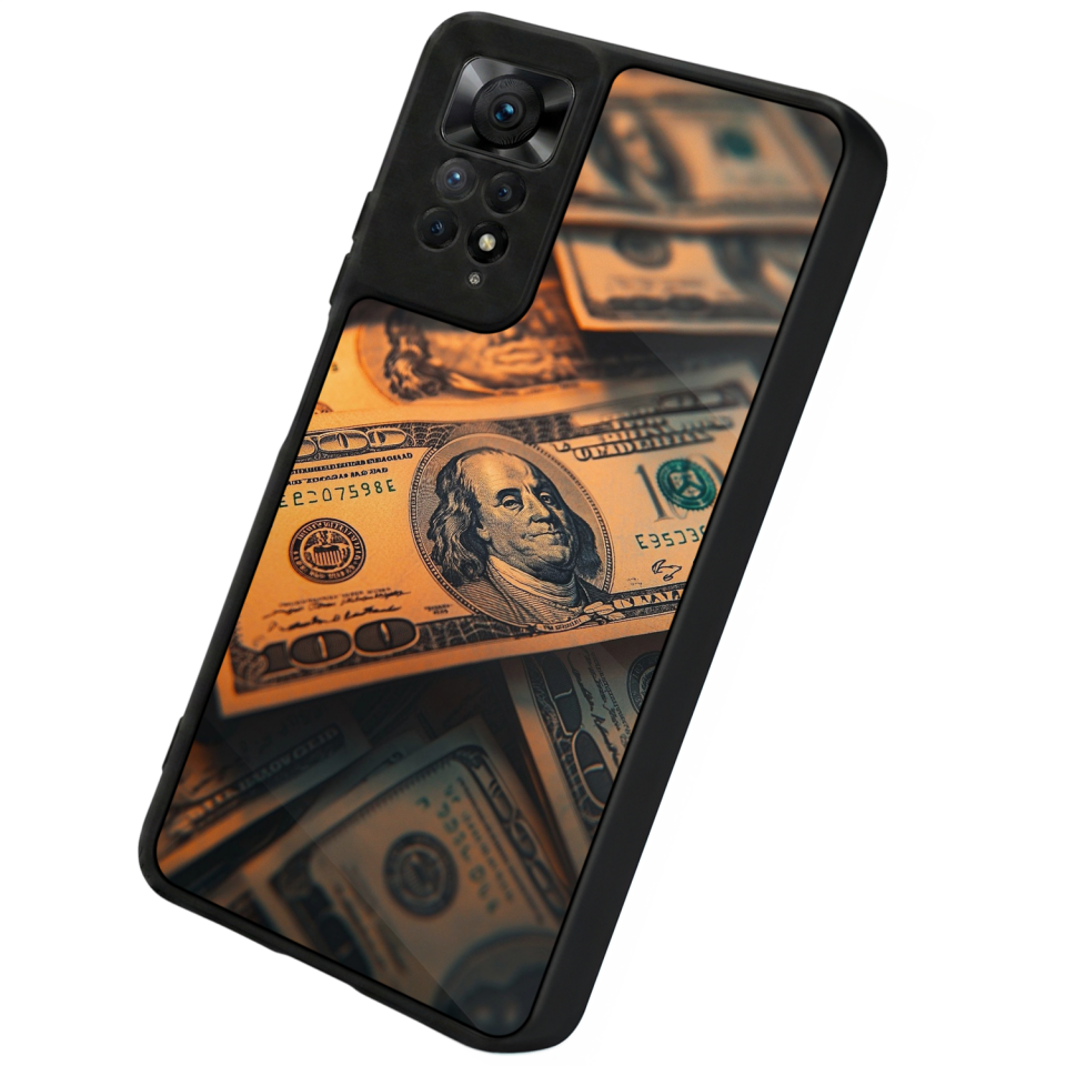 Xiaomi Redmi Note 12 Pro Uyumlu Para Tasarımlı Glossy Premium Kılıf