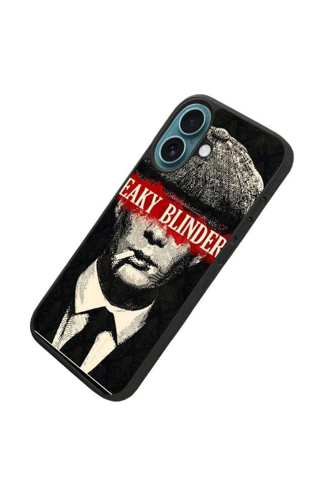 iPhone 16 Plus Uyumlu Peaky Blinders Tasarımlı Glossy Premium Kılıf