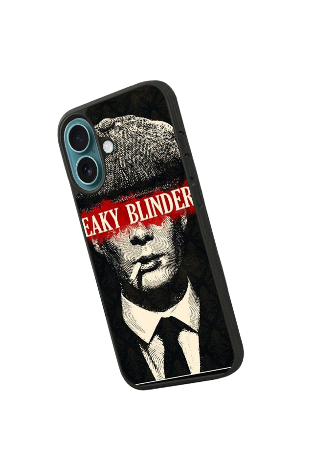 iPhone 16 Plus Uyumlu Peaky Blinders Tasarımlı Glossy Premium Kılıf
