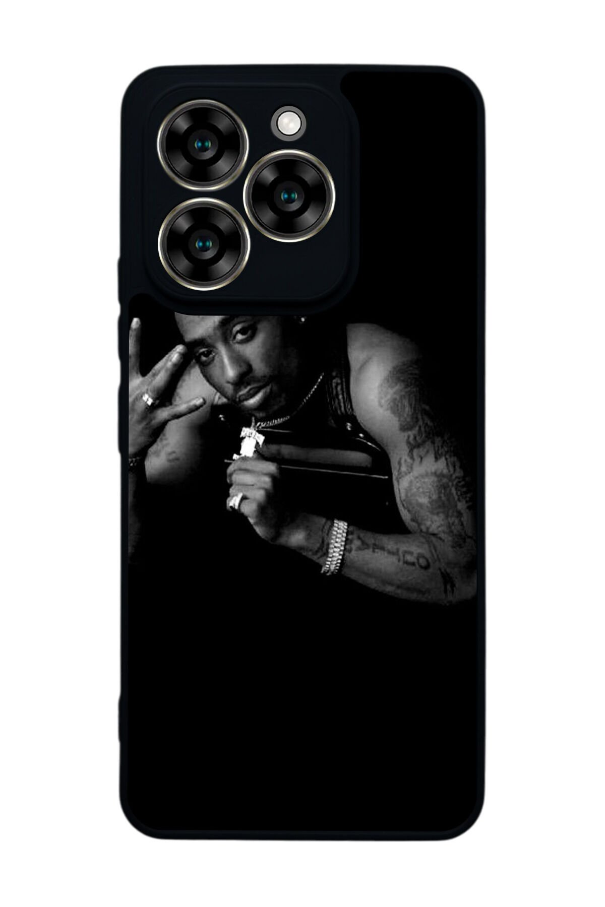 Reeder S919 Uyumlu Tupac Tasarımlı Glossy Premium Kılıf