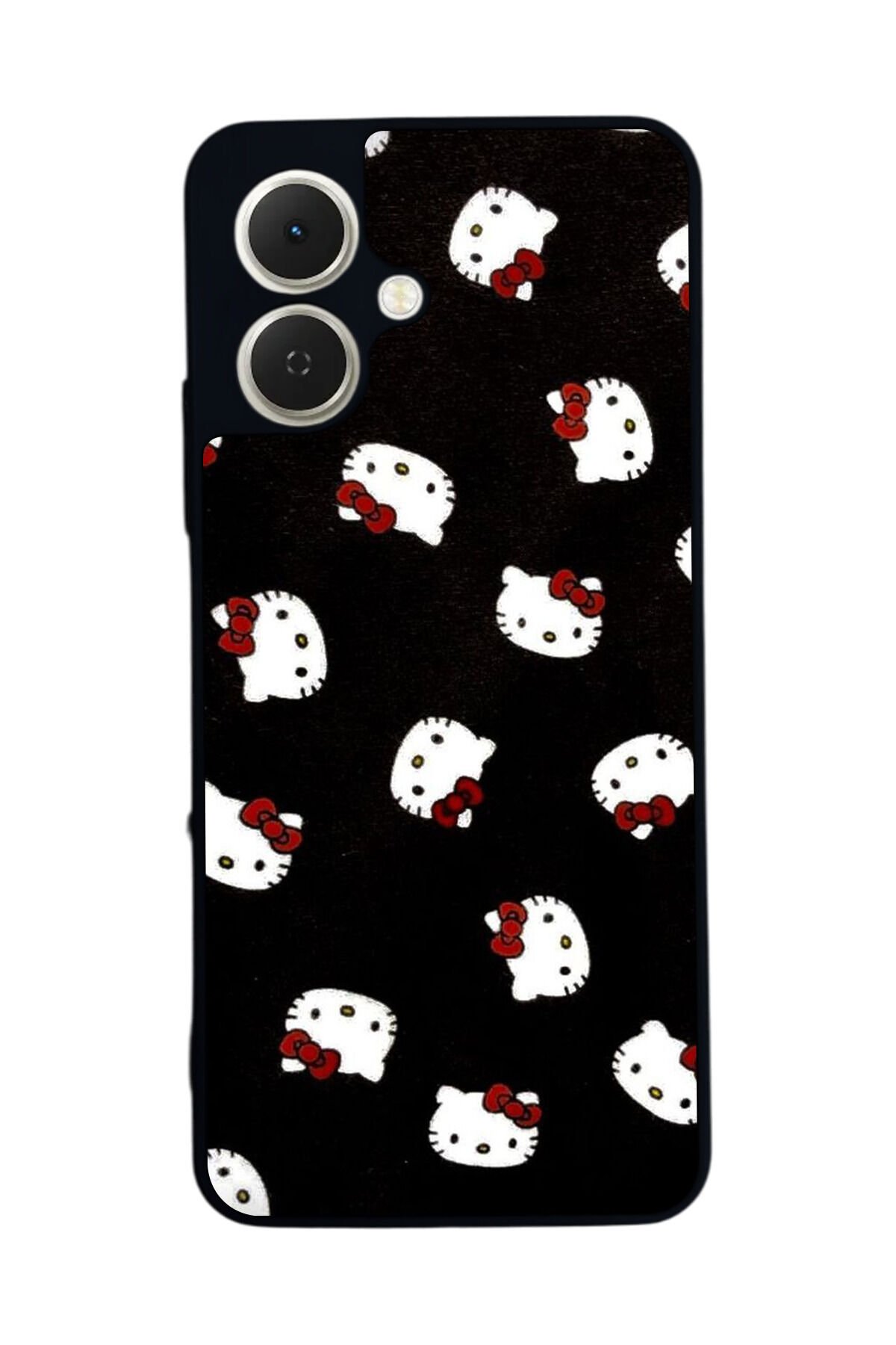 Tecno Spark GO 2 Uyumlu HelloKitty Tasarımlı Glossy Premium Kılıf