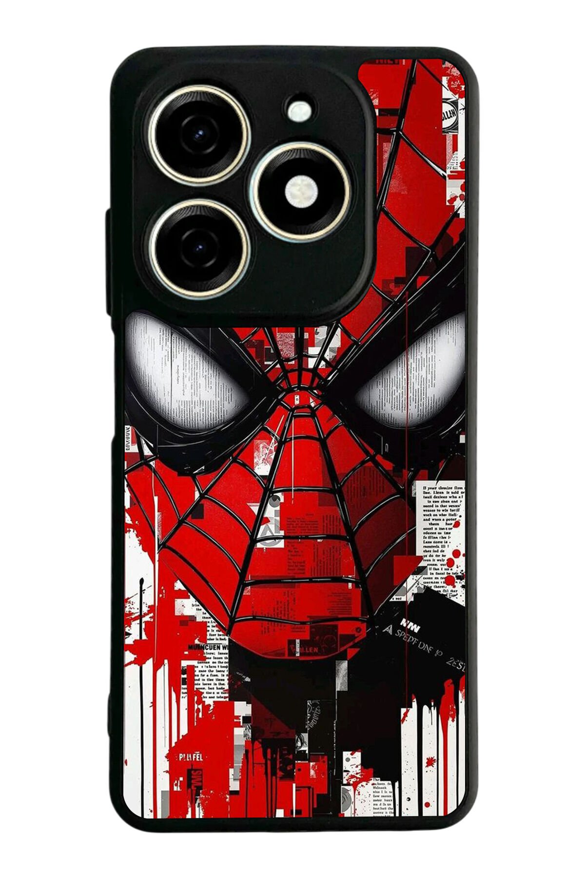 Infınıx Smart 8 Pro Uyumlu Spider Man ( Örümcek Adam ) Tasarımlı Glossy Premium Kılıf