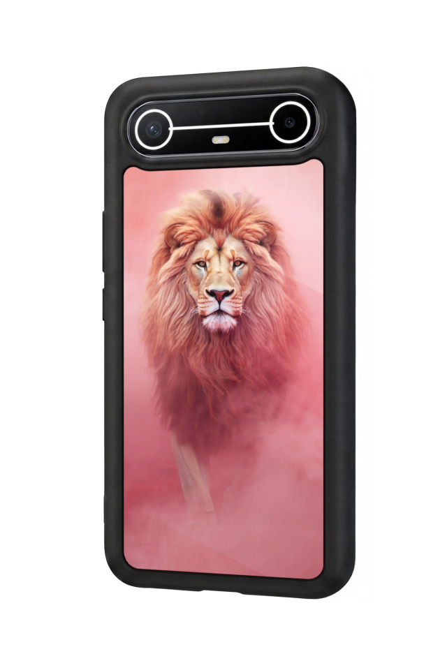 Tecno Spark Slim 5G Uyumlu Aslan Tasarımlı Glossy Premium Kılıf