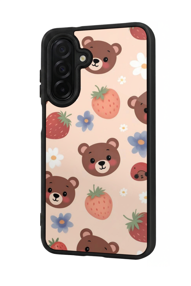 Samsung Galaxy A56 Uyumlu Ayı Tasarımlı Glossy Premium Kılıf