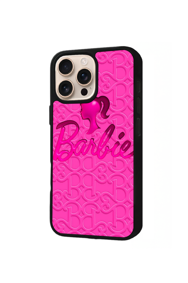 iPhone 14 Pro Uyumlu Barbie Tasarımlı Glossy Premium Kılıf
