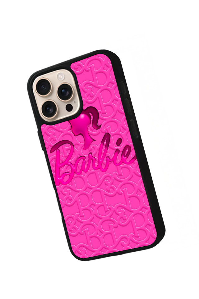 iPhone 14 Pro Uyumlu Barbie Tasarımlı Glossy Premium Kılıf