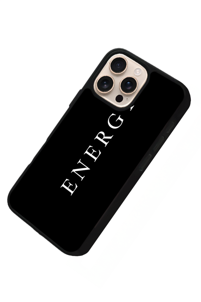 iPhone 16 Pro Uyumlu Energy Tasarımlı Glossy Premium Kılıf