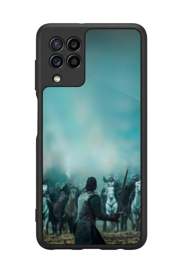 Samsung Galaxy M32 Uyumlu GameOfThrones Tasarımlı Glossy Premium Kılıf