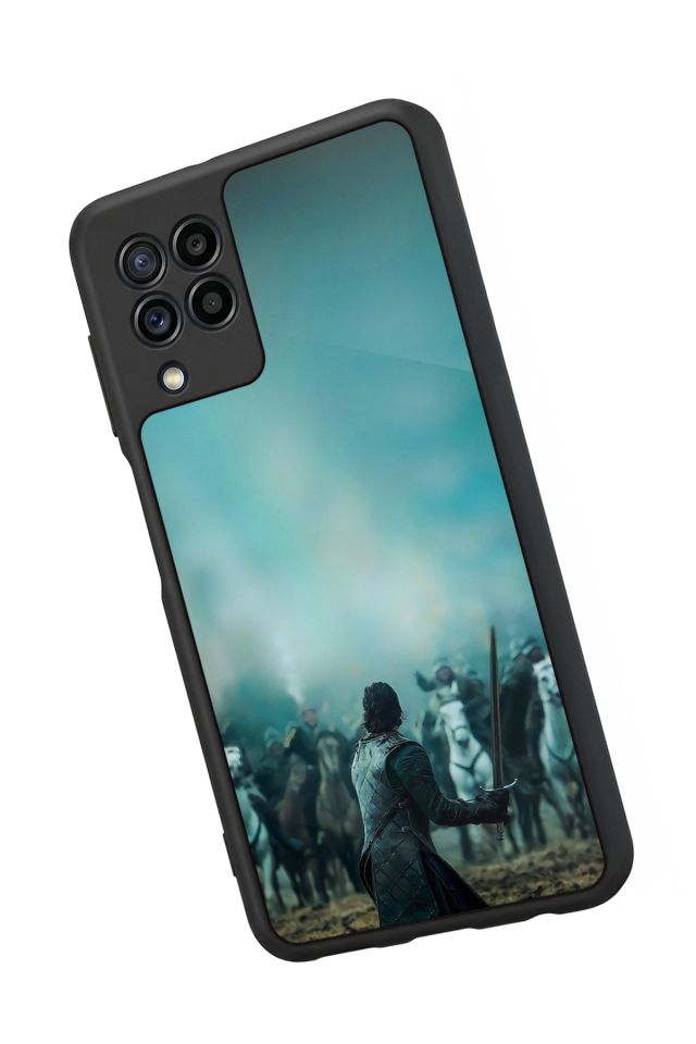 Samsung Galaxy M32 Uyumlu GameOfThrones Tasarımlı Glossy Premium Kılıf