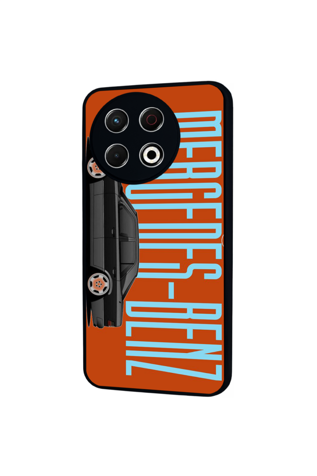 Tecno Spark 30 Pro Uyumlu Mercedes Tasarımlı Glossy Premium Kılıf