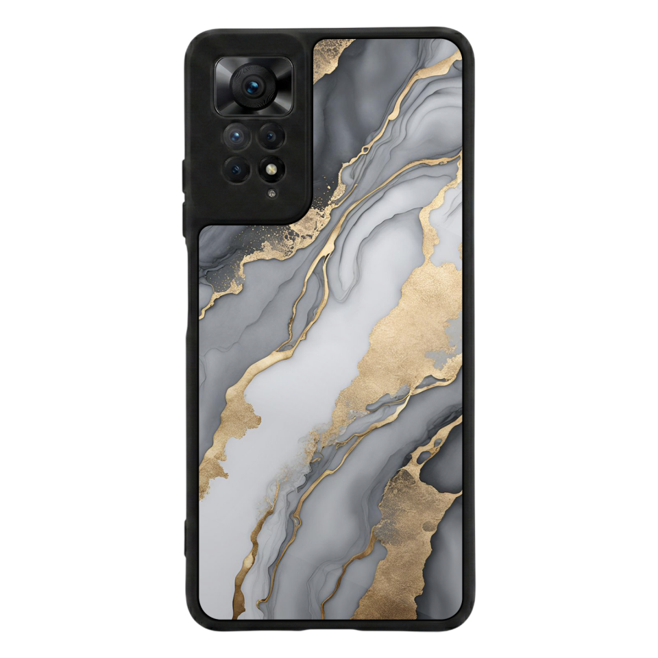 Xiaomi Redmi Note 11 Pro Uyumlu Mermer Marble Tasarımlı Glossy Premium Kılıf